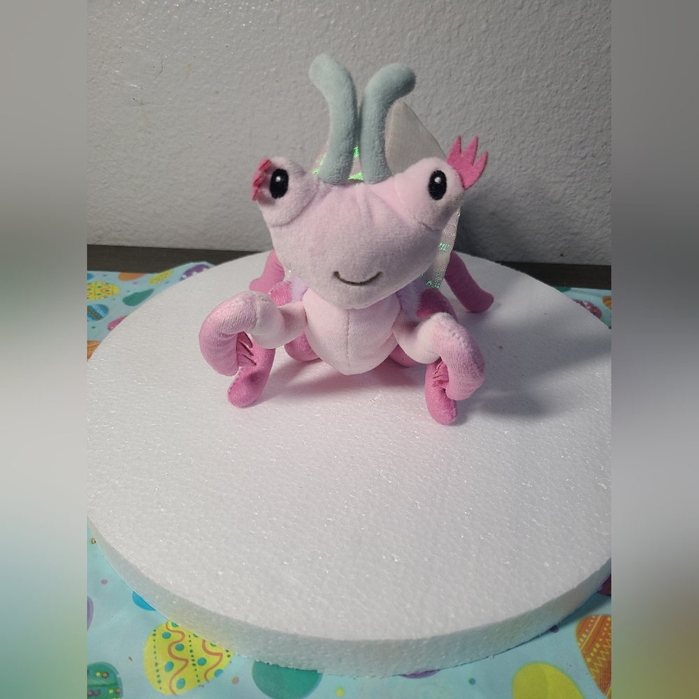 Douglas  Ophelia the Orchid Mantis plush stuffed animal.